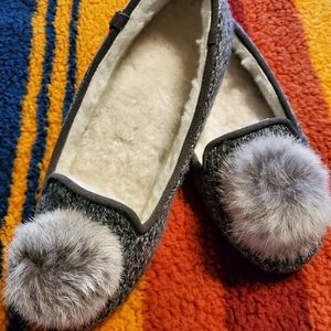 Bearpaw Shearling Slippers Sz 9